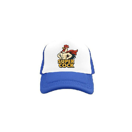 Blue Super Cock Hat